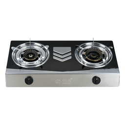 GST-215C Gazi Double Burner Gas Stove