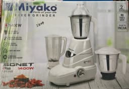 Miyako SONET 3 in 1 Blender Mixer Grinder 1400W