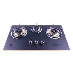 Gazi TG-203 Smiss Tempered Glass Gas Stove