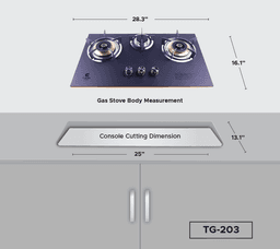 Gazi TG-203 Smiss Gas Stove - view 2